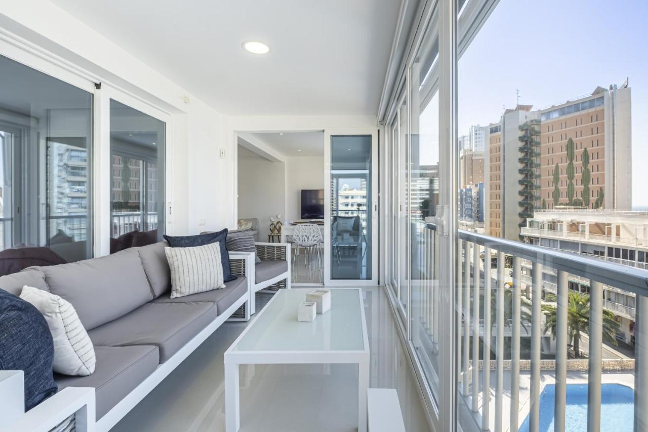 Halcon Deluxe 5-A Appartement Benidorm Buitenkant foto