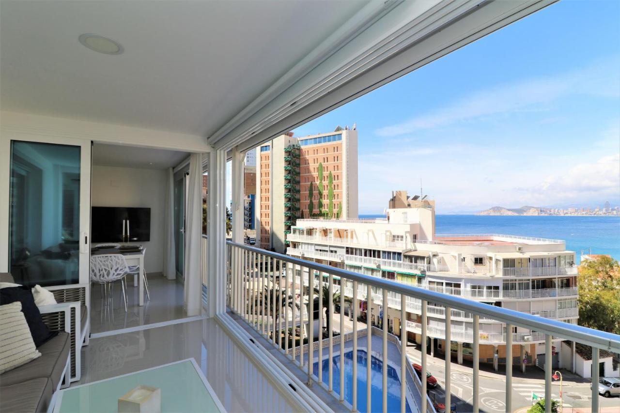 Halcon Deluxe 5-A Appartement Benidorm Buitenkant foto